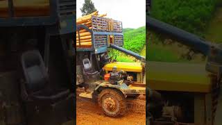 Xe Độ 6 Máy Ở Mdrac Chở Gỗ Keo Cực Phê