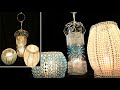 DIY | Beaded and Caged Top Lanterns - Dollar Tree Project