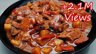 TRY THIS TO YOUR PORK MENUDO AND YOU'LL LOVE THE RESULT | HOW TO MAKE EASY AND YUMMY PORK MENUDO!!!