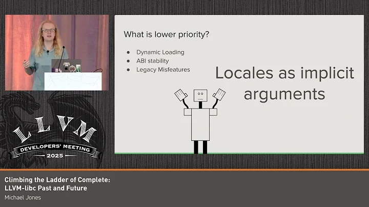 2025 US LLVM Developers' Meeting: Climbing the ladder of complete: LLVM-libc past and future