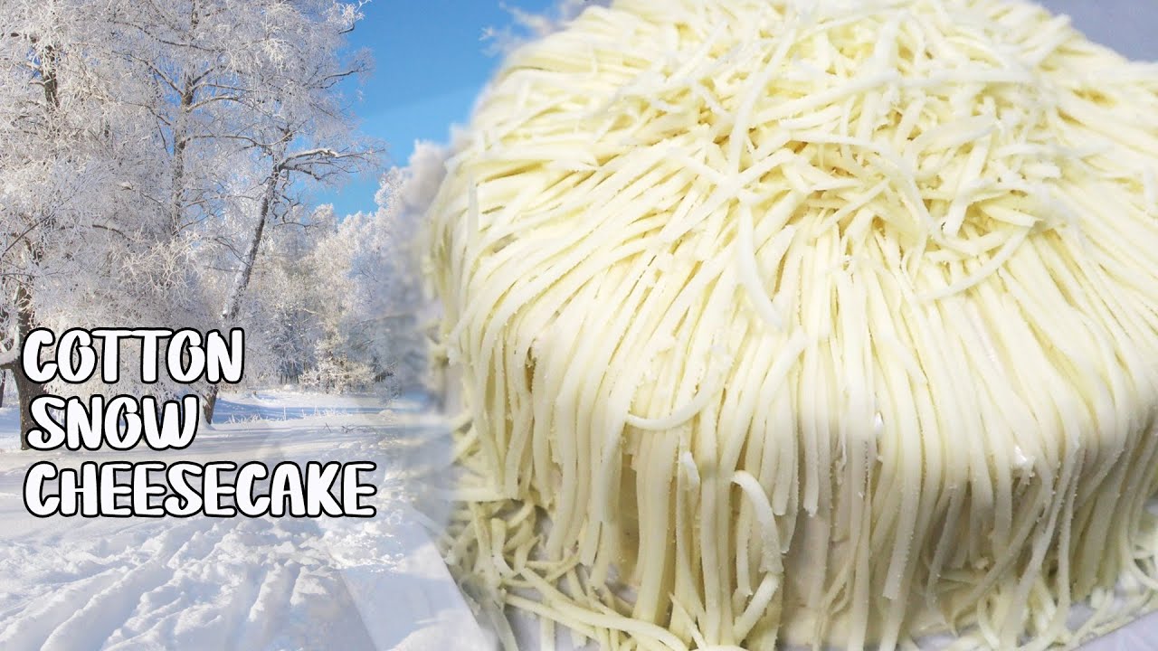 COTTON SNOW CHEESECAKE SOFT AND FLUFFY CHEESECAKE YouTube