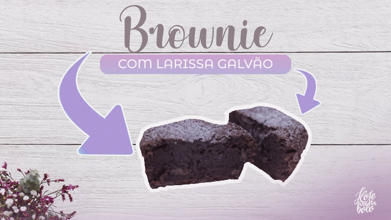 RECEITA DE BROWNIE