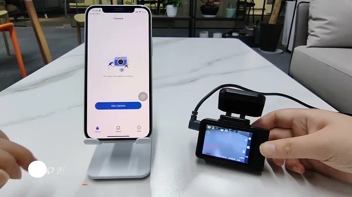 WIFI connection for the WOLFBOX Mini dashcam.