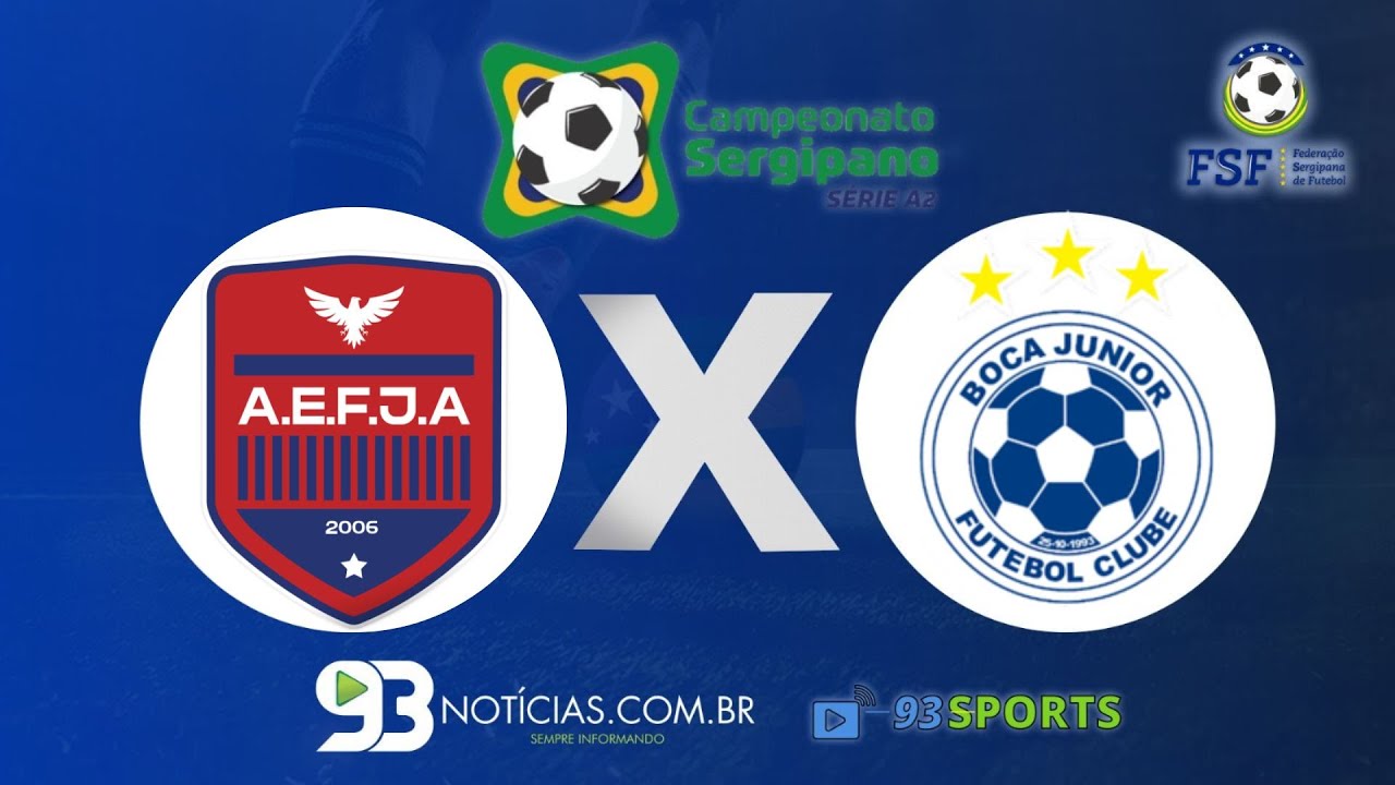 Força Jovem X Boca Junior, Campeonato Sergipano Sub-20