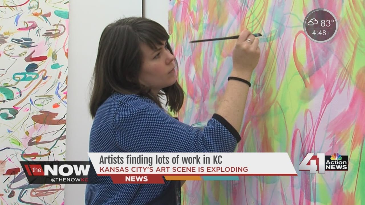 Artists finding lots of work in KC