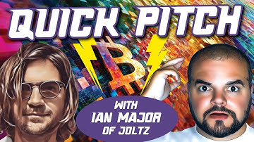 First Stablecoin on Lightning!!! Quick Pitch with Ian Major of Joltz