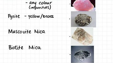 2.2 Minerals   Properties and Identification Part 1