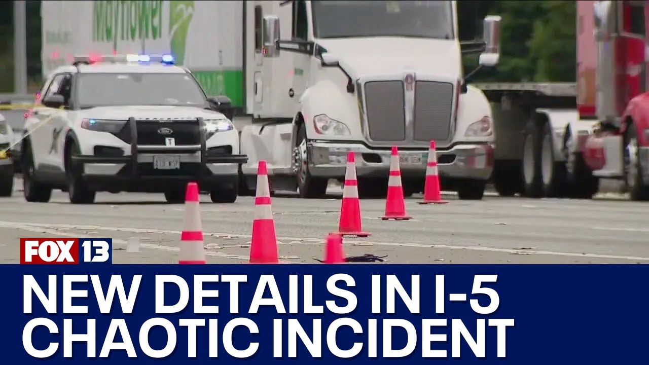 New details released leading up to I-5 stabbing | FOX 13 Seattle - YouTube