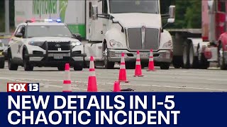New details released leading up to I-5 stabbing | FOX 13 Seattle