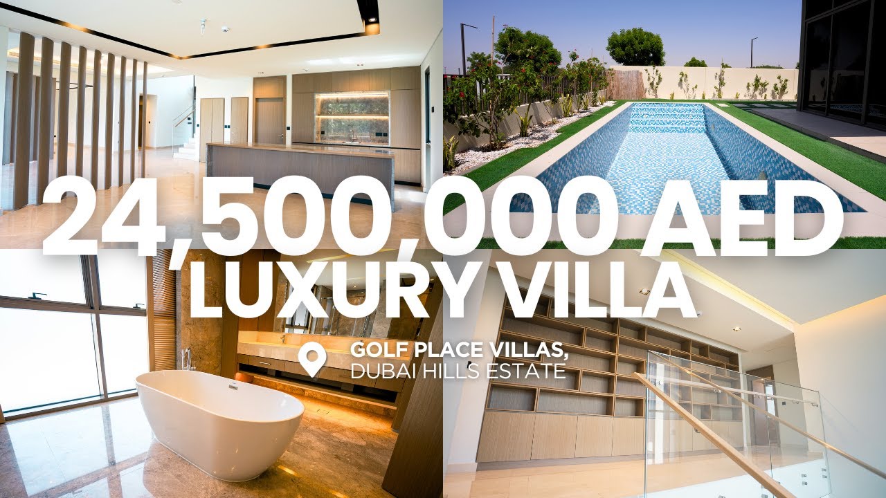 Dubai Hills 5-Bed Elegant Villa Tour | Listed at AED 24.5M