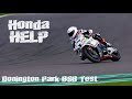 Honda help trying to find a base setting for bsb behind the scenes at rapid honda donington test