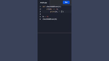 Python Program To Check Odd Even Using Function #pythonprogram #pythonbeginner