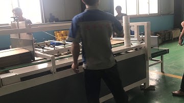 Jialong Semi-automatic Folder Glue Machine