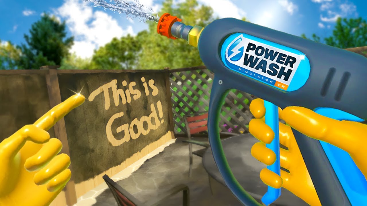 PowerWash Simulator VR announced for Meta Quest