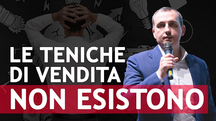 Le tecniche di vendita non esistono