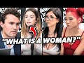 Charlie Kirk DEBATES RADICAL Feminists On "What Is A Woman"