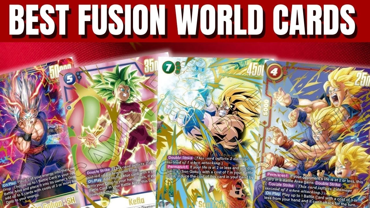 Best Playable Cards To Invest In Dragon Ball Fusion World | Part 2