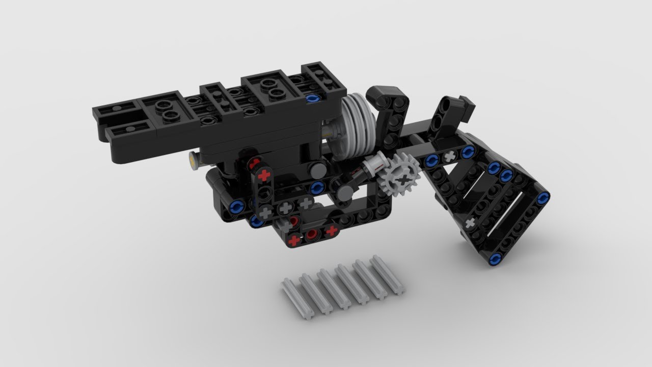 [900+ Subscribers Special] LEGO Revolver V4 - INSTRUCTIONS [PART 2 ...
