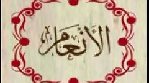 الشيح عبد الجواد /سورة الأنعام