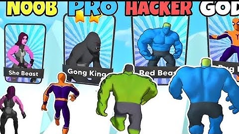 🤯NOOB vs PRO vs HACKER vs GOD in Monster Draft (New Monster)🥹 #shorts #noob_to_pro