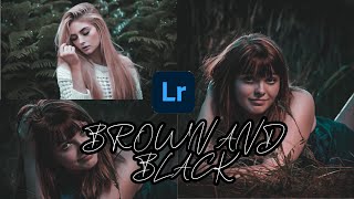 How to edit brown and black in lightroom mobile screenshot 1