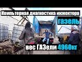 Диагностика газели с двиглом змз. Перегруз газели 4960кг. Ижевск