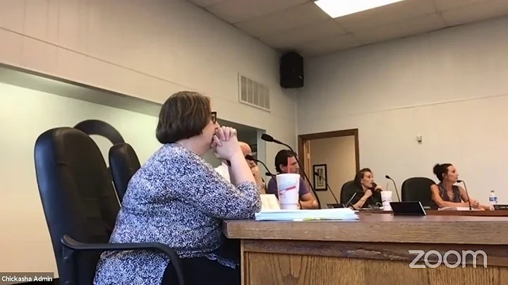 Chickasha Public Schools Board Meeting 8/10/2020