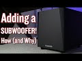 How (And Why) To Add A Subwoofer to Your Studio