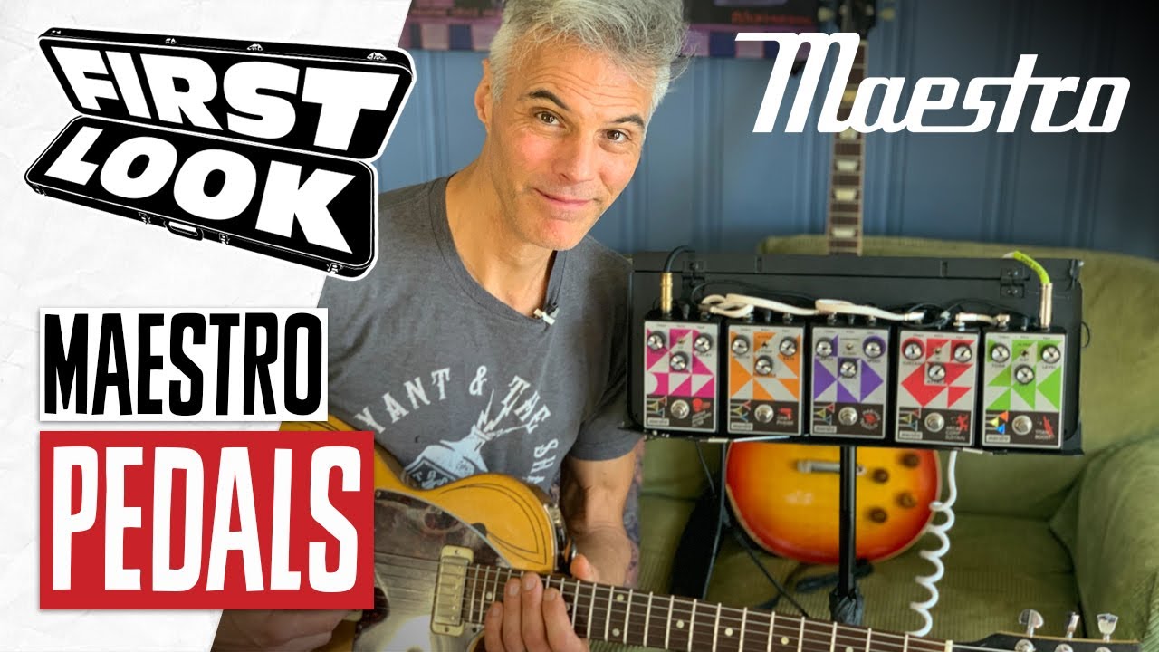 Maestro Mariner Tremolo, Titan Boost, Arcas Compressor Sustainer
