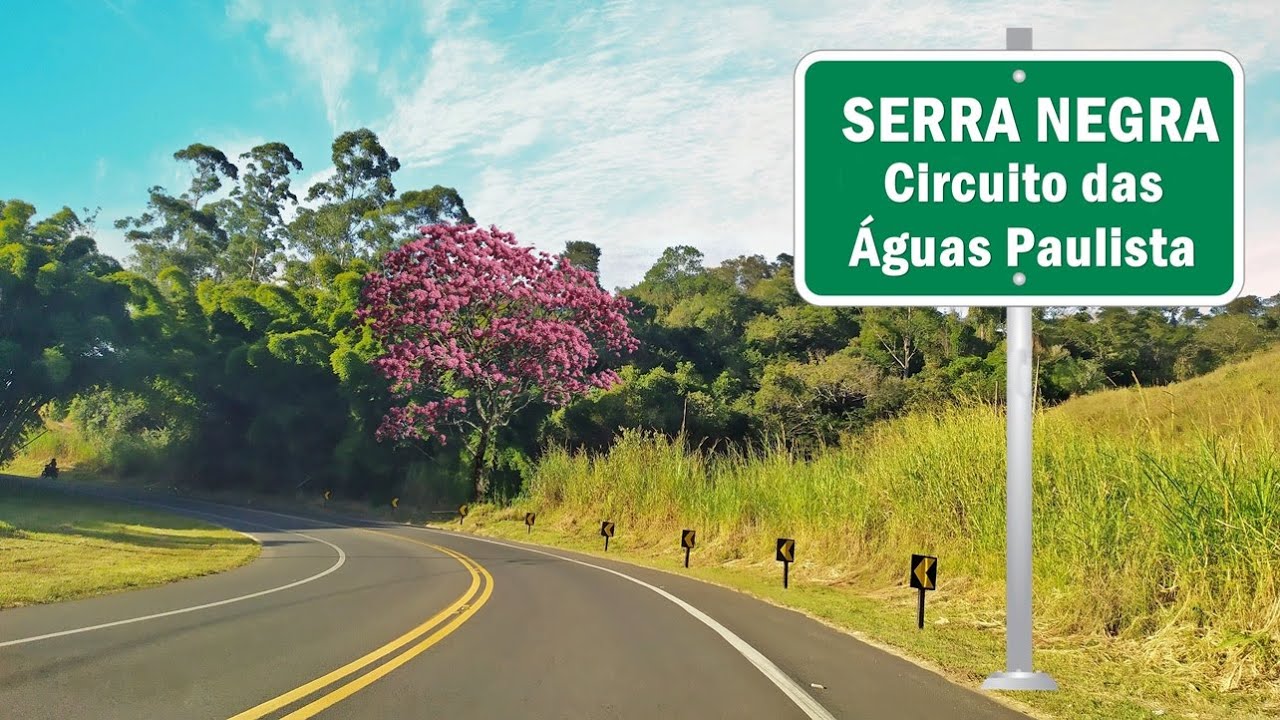 NA ESTRADA a caminho de SERRA NEGRA Circuito das Águas Paulista - YouTube