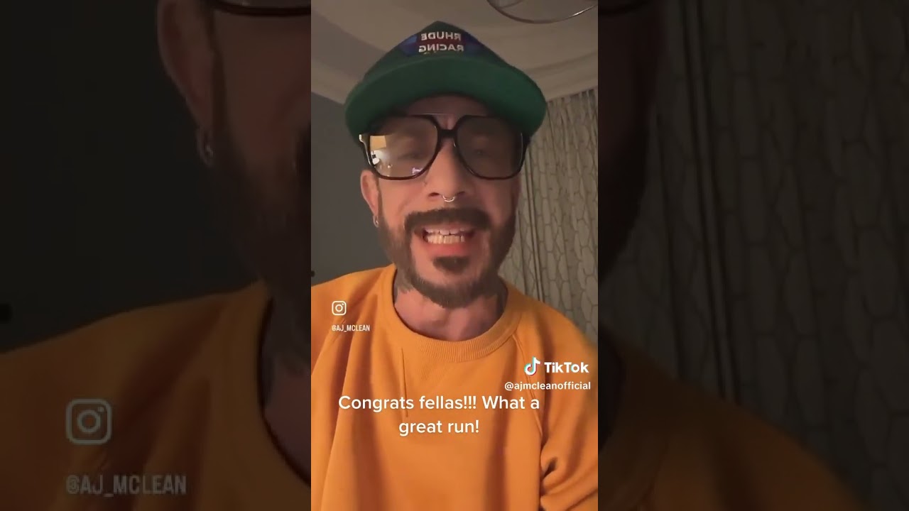 AJ on the conclusion of the DNA World Tour - May 2023.