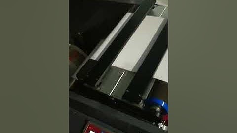 PS plate 350mm intermittent offset label printing machine