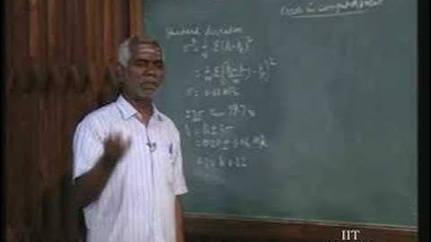 Lecture - 8  Principles Of Mechanical Measurements