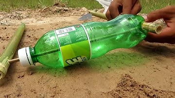Primitive Technology: Simple DIY Bird Trap Make from  IZE bottle That Work 100% By Smart Boy