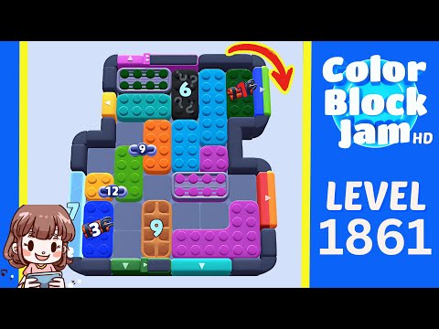 Color Block Jam Level 1861 walkthrough video preview
