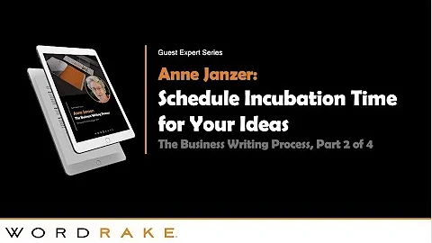 Join Ivy Grey and Anne Janzer as they discuss "Inc...