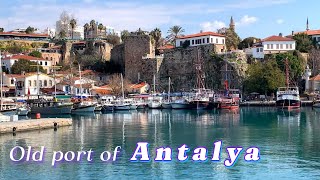 Old Port of Antalya (Kaleiçi Marina)  Türkiye, April 2024