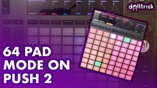 Ableton Push: 64 Pad Mode | Push Play! | A Tr!ck A Day with dolltr!ck