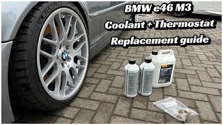 BMW e46 M3 Coolant Change & Thermostat Replacement Guide