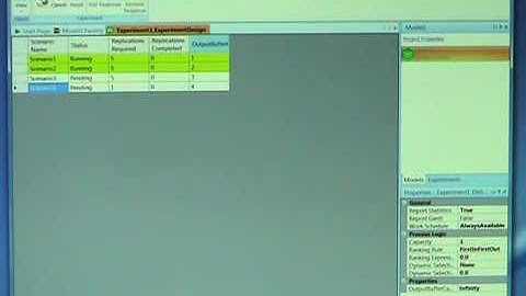 Simio WSC08-Experimentation and Reports