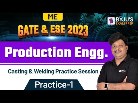 Casting Welding in Hindi | Production Engineering | GATE & ESE Mechanical Engineering (ME) 2023 Exam