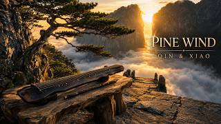 Pine Wind Through the Strings 🌲 Ancient Chinese Guqin & Xiao Music for Relaxation & Focus | 1 Hour