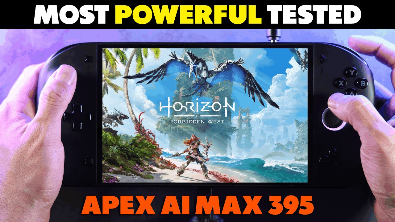 Horizon forbidden west on The most powerful 8 inch handheld