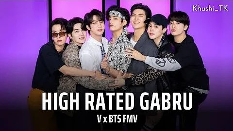 High Rated Gabru ~ Kim Taehyung ft.BTS | Hindi Song Mix FMV [Requested]