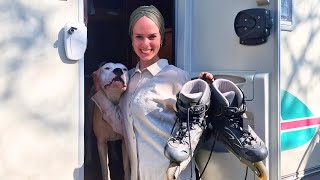 No Hike This Time, But.. Didn't End Well | Solo Van Life with a Dogo Argentino