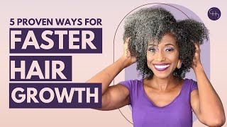 UNLOCK THE SECRETS:  5 PROVEN WAYS FOR FASTER HAIR GROWTH!