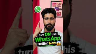 99% People Don’t Use This WhatsApp Setting 😱#mrtechnicalbeast #whatsapptricks #whatsapp #tech