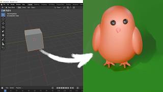 Blender 5.1 Beginner Tutorial: Create a Cute 3D Bird in Minutes! step by step guid 2026
