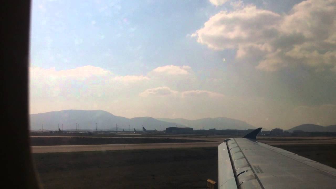 LCA - ATH Arriving on Cyprus Airways's A320