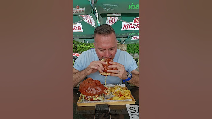 Óriás hamburger kihívás (Mag Kert Bbq)